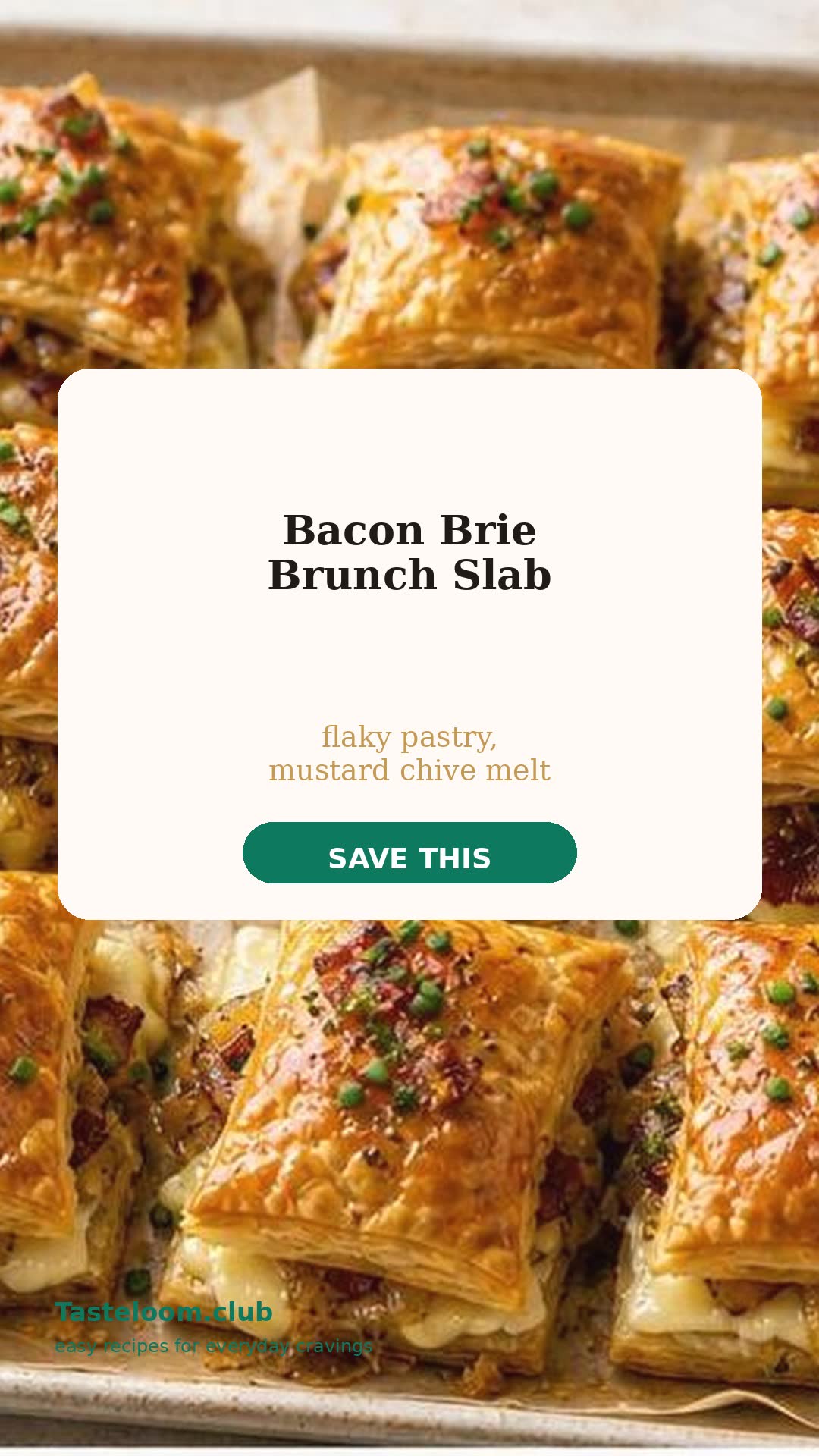 Bacon Brie Brunch Slab