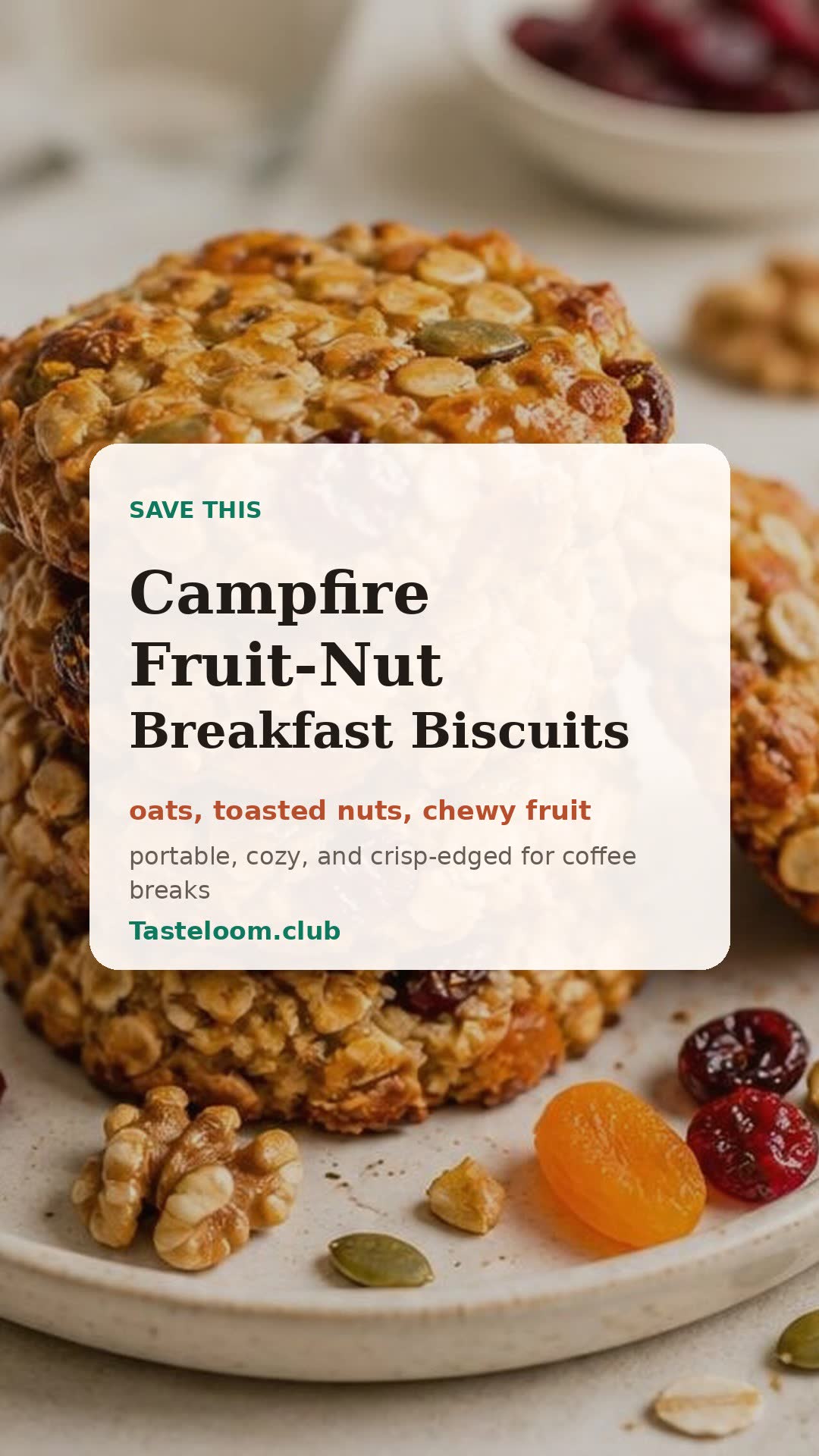 Campfire Fruit-Nut Breakfast Biscuits