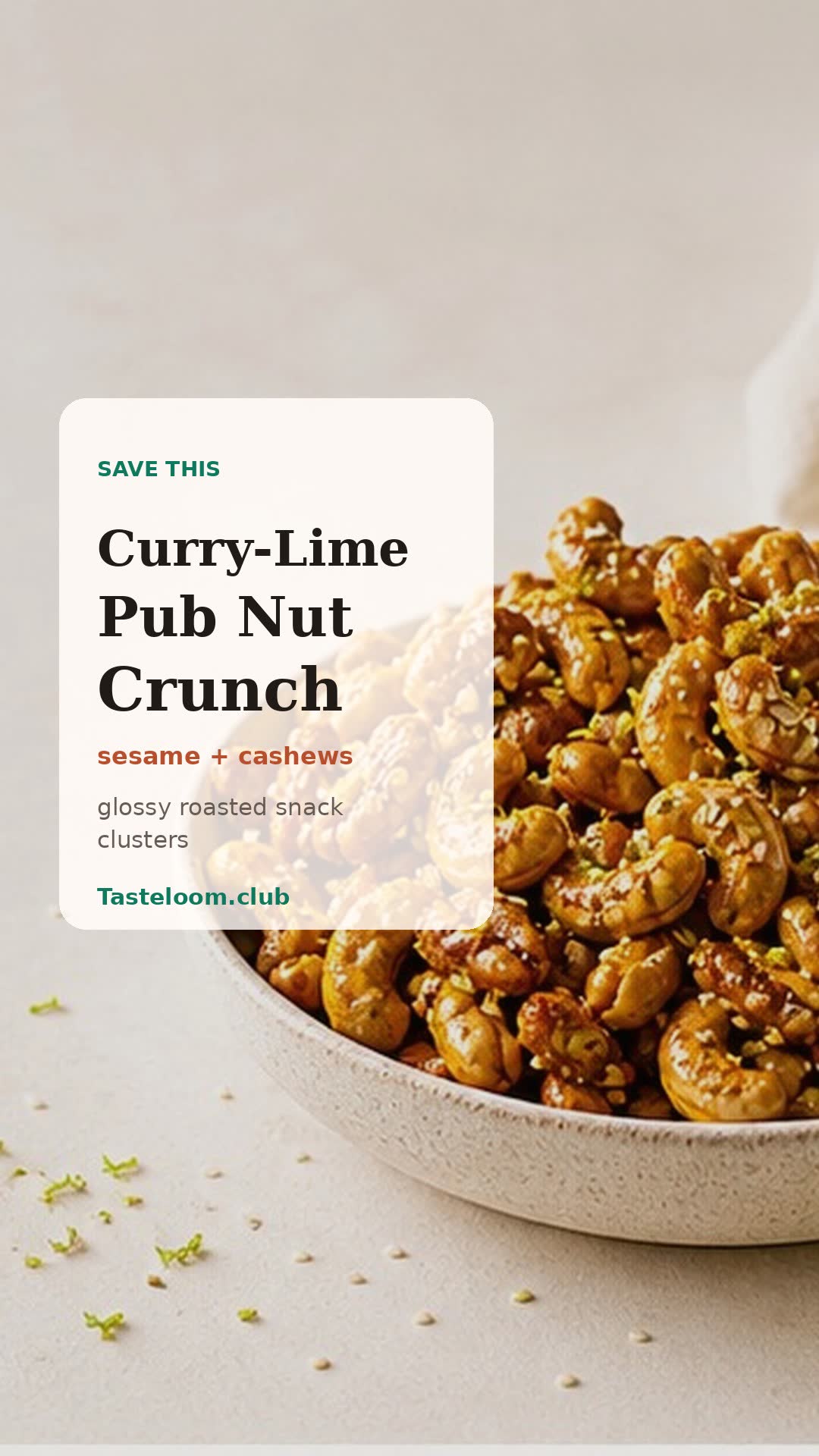 Curry-Lime Pub Nut Crunch