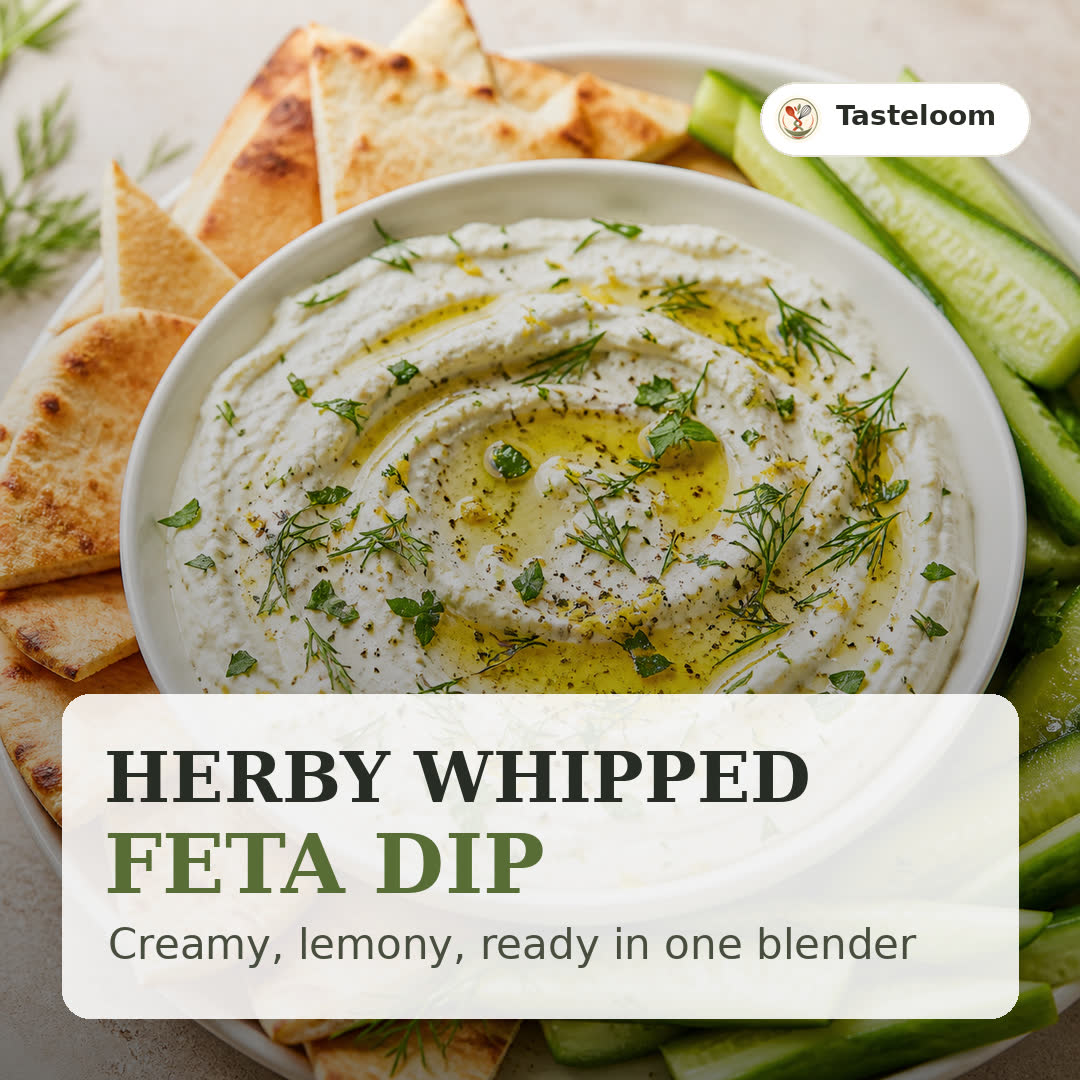 Herby Whipped Feta Dip