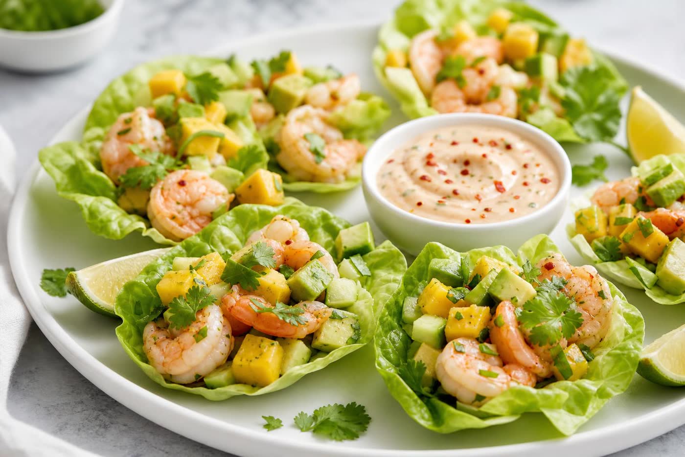 Mango Lime Shrimp Cups - Tasteloom Recipe 44